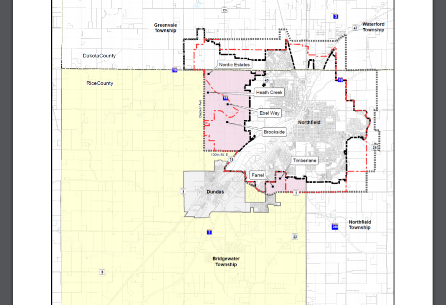 bridgewater map